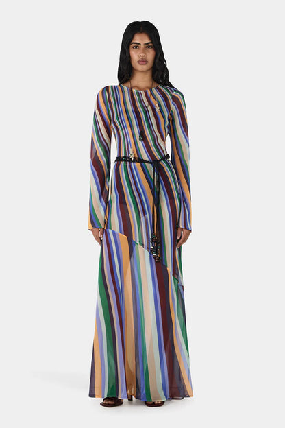 Hansen &amp; Gretel - Anouk Silk Maxi Dress