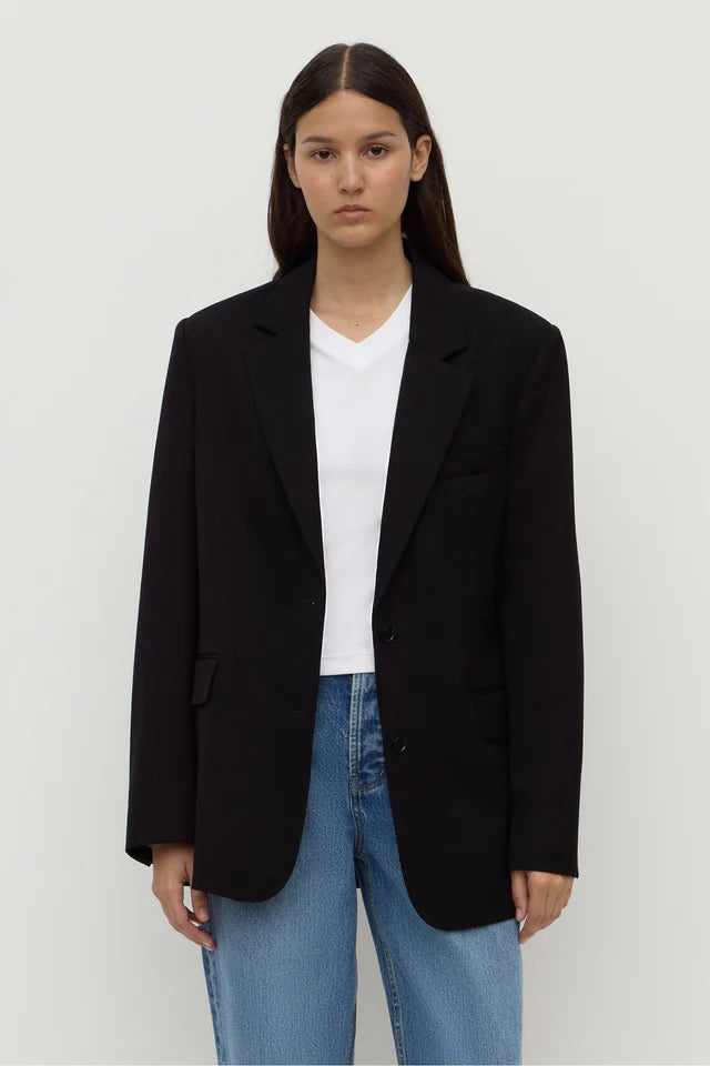Assembly Label - Anika Wool Blazer - Black