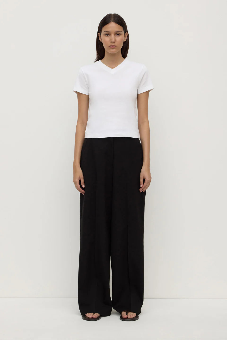 Assembly Label - Anika Wool Pant - Black