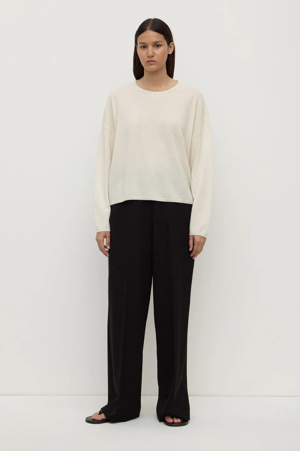 Assembly Label - Anika Wool Pant - Black