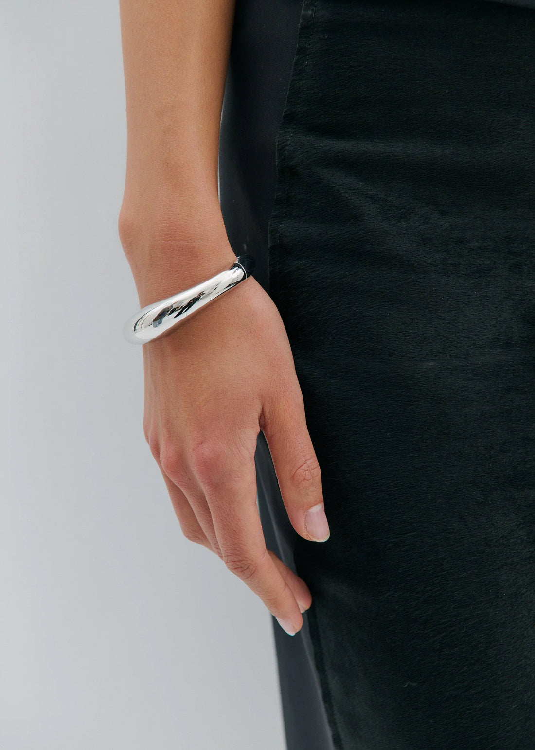 ANNA ROSSI - SMOOTH OPERATOR BANGLE - SILVER