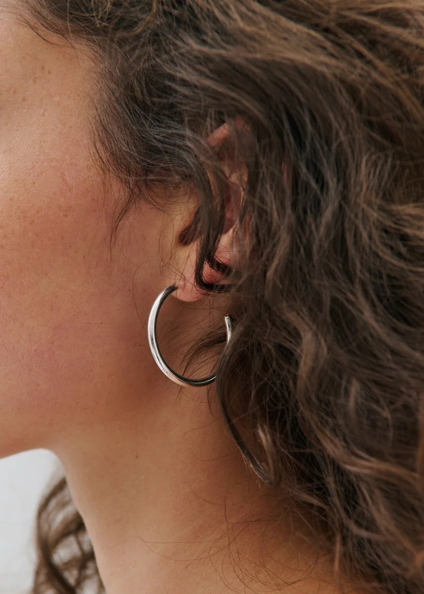 ANNA ROSSI - EVERYDAY HOOP - SILVER