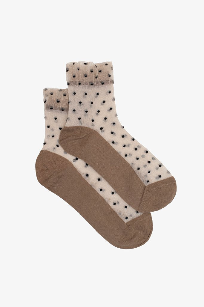Antler - Gold &amp; Spot Sock