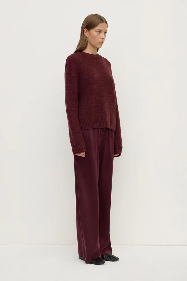 Assembly Label - Ariel Knit - Merlot