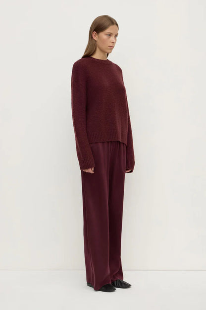 Assembly Label - Ariel Knit - Merlot