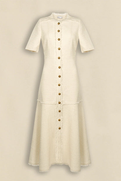 Zoe Kratzmann - Banter Dress - Cream Boucle