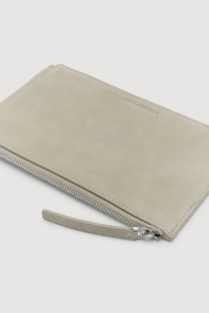 Assembly Label - Neve Suede Pouch - Taupe