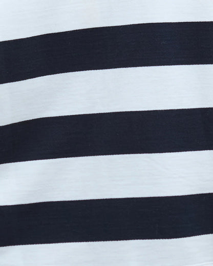 Barbour - Faye Sweatshirt - Cloud/Navy Stripe
