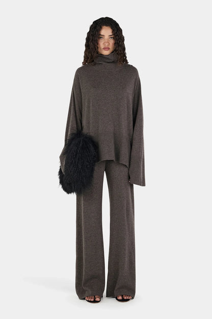Hansen &amp; Gretel - Bay Cashmere Jumper - Charcoal