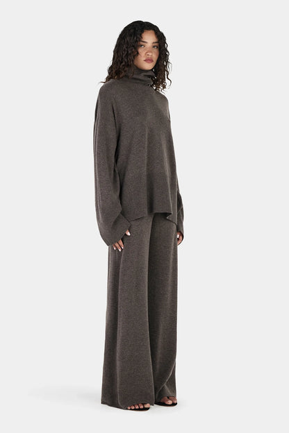 Hansen &amp; Gretel - Bay Cashmere Jumper - Charcoal