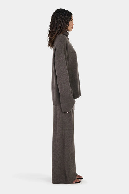 Hansen &amp; Gretel - Bay Cashmere Jumper - Charcoal