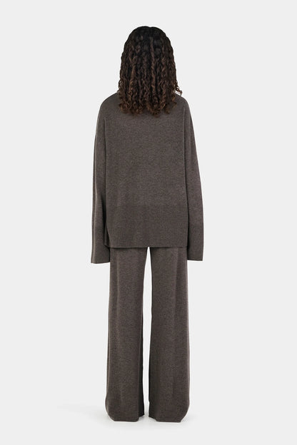 Hansen &amp; Gretel - Bay Cashmere Jumper - Charcoal