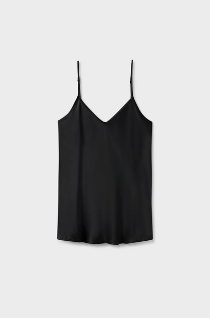 Silk Laundry - Bias Cut Cami Black