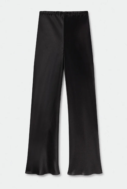 Silk Laundry - Bias Cut Pants Black