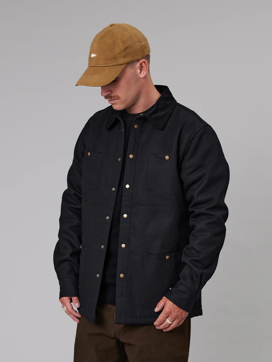 Just Another Fisherman - Boatbuilder Jacket 3.0 - Black