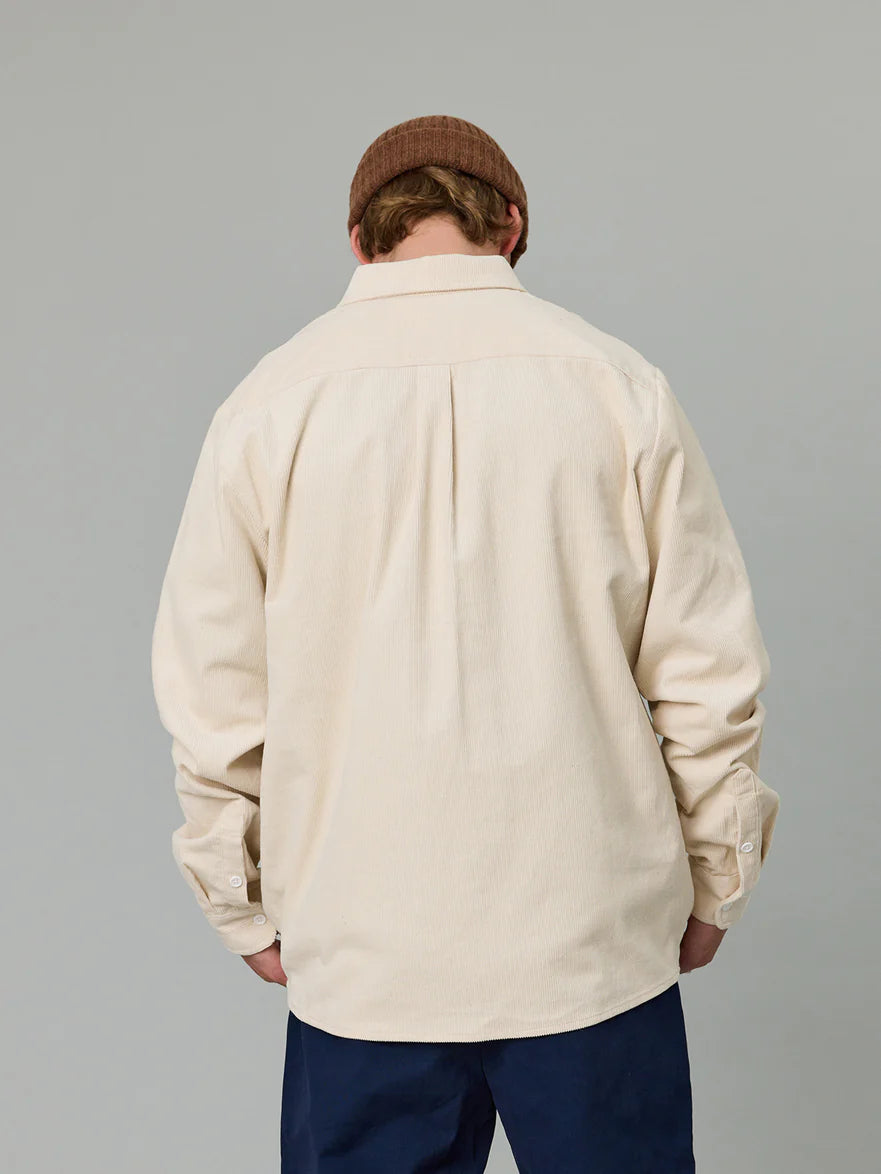 Just Another Fisherman - Boxy Ripple Shirt - Bone