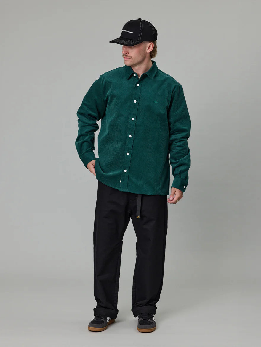 Just Another Fisherman - Boxy Ripple Shirt - Green
