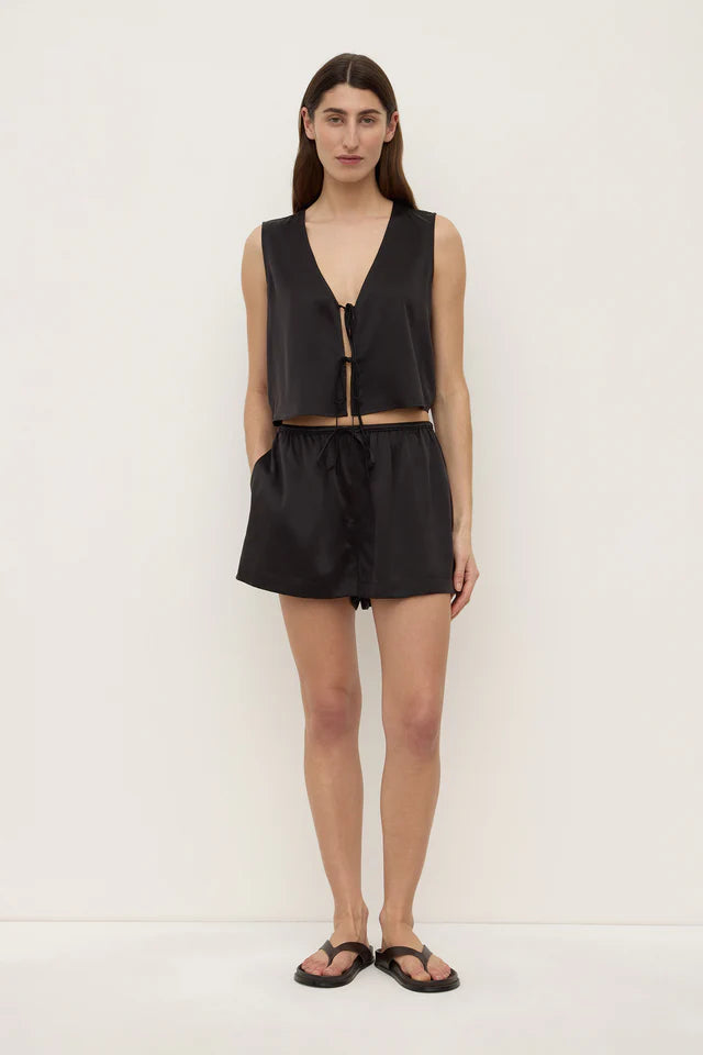 Assembly Label - Beal Silk Short - Black