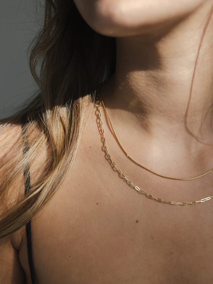 Sophie - Box Chain Necklace