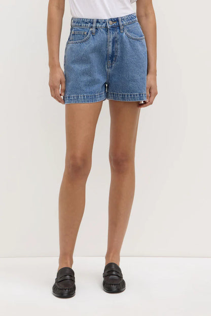 Assembly Label - Boxy Denim Sort - Dark Stone