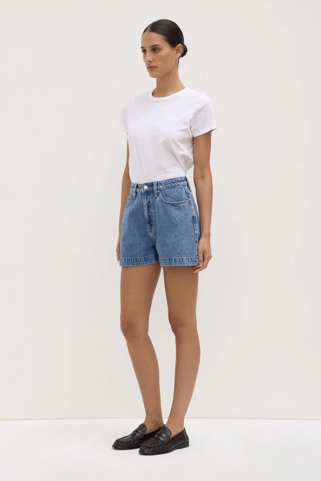 Assembly Label - Boxy Denim Sort - Dark Stone
