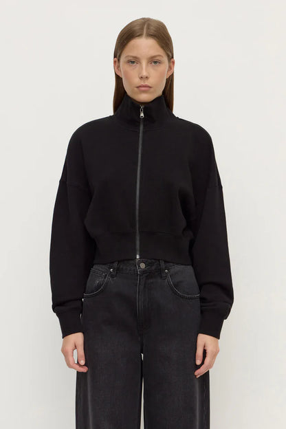 Assembly Label - Brushed Cotton Jacket - Black