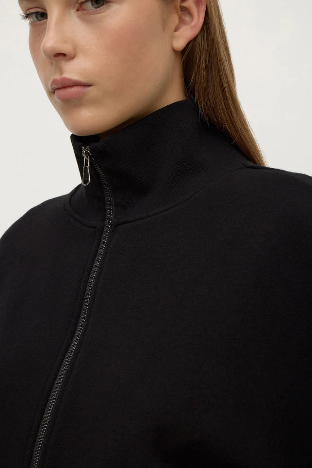 Assembly Label - Brushed Cotton Jacket - Black