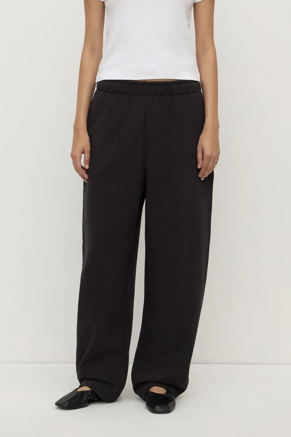 Assembly Label - Brushed Cotton Lounge Pant - Black