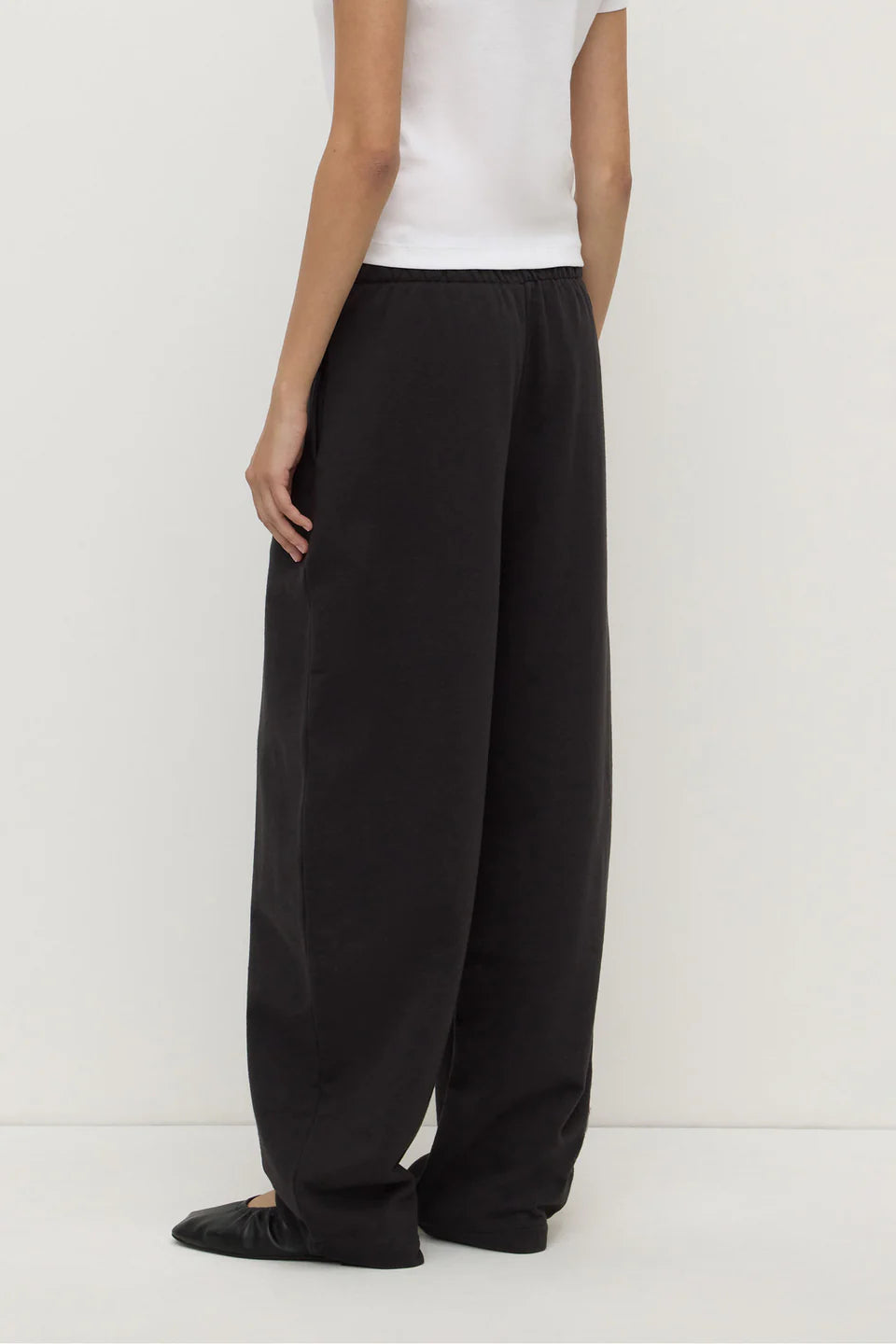 Assembly Label - Brushed Cotton Lounge Pant - Black
