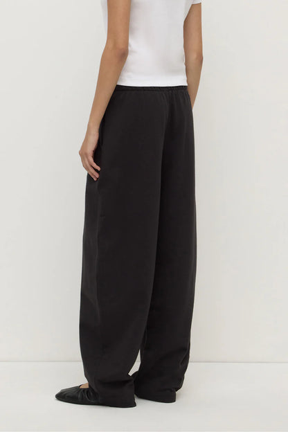 Assembly Label - Brushed Cotton Lounge Pant - Black