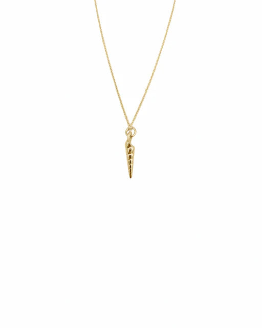 Rachel Stichbury - Unicorn Shell Necklace Petite - Gold Plated