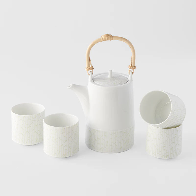 Naibu - Green Bamboo Tea Set