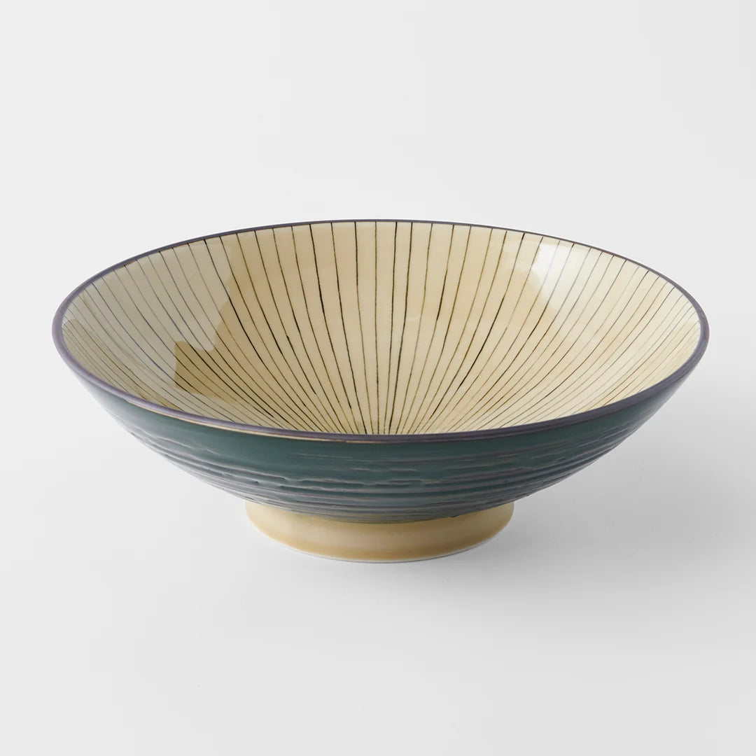 NAIBU - GREEN CONVERGING RAMEN BOWL