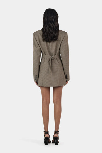 Hansen &amp; Gretel - Callum Blazer Dress - Chestnut