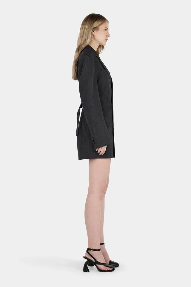 Hansen &amp; Gretel - Callum Blazer Dress - Charcoal