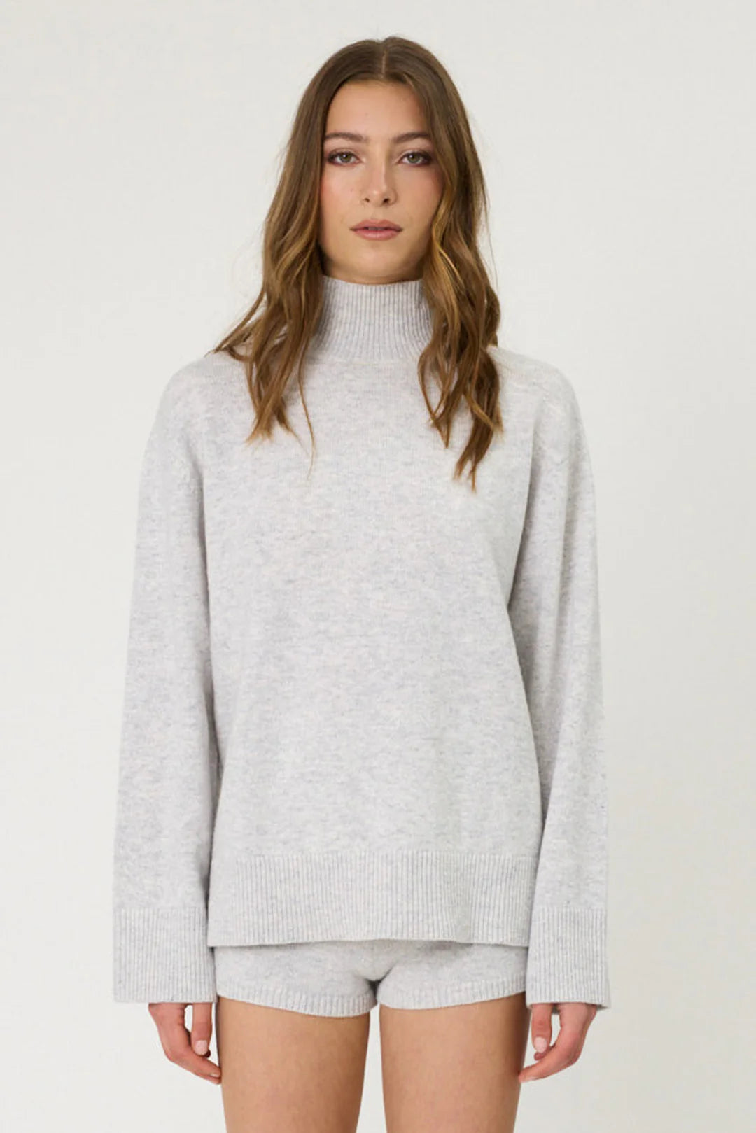 Remain - Cilla Knit - Grey Marle