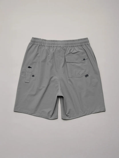 JUST ANOTHER FISHERMAN - CREWMAN SHORTS 2.0 - STEEL GREY