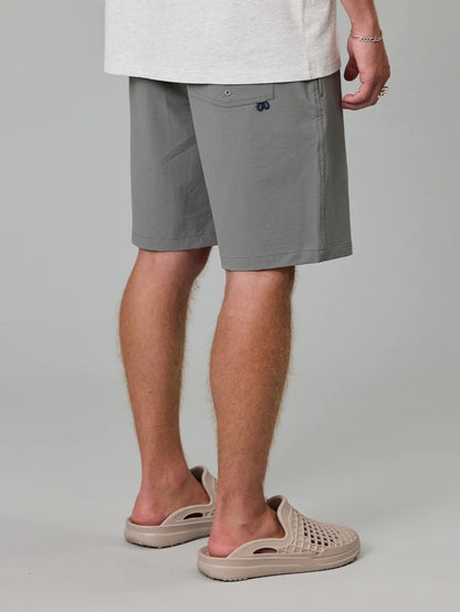 JUST ANOTHER FISHERMAN - CREWMAN SHORTS 2.0 - STEEL GREY