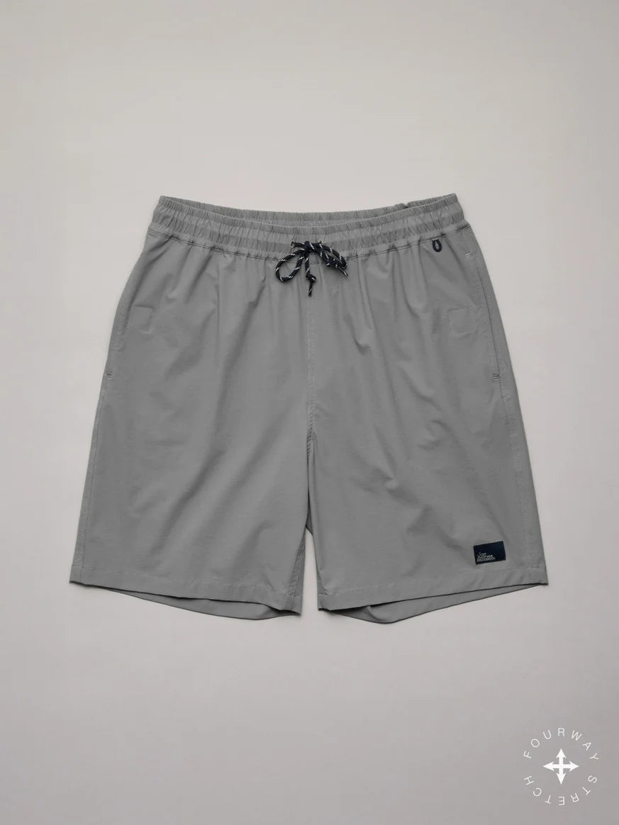 JUST ANOTHER FISHERMAN - CREWMAN SHORTS 2.0 - STEEL GREY