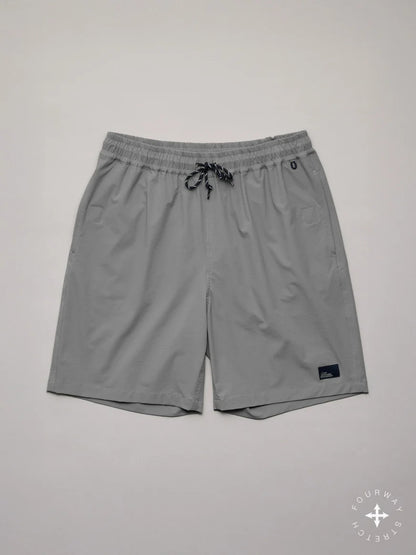 JUST ANOTHER FISHERMAN - CREWMAN SHORTS 2.0 - STEEL GREY