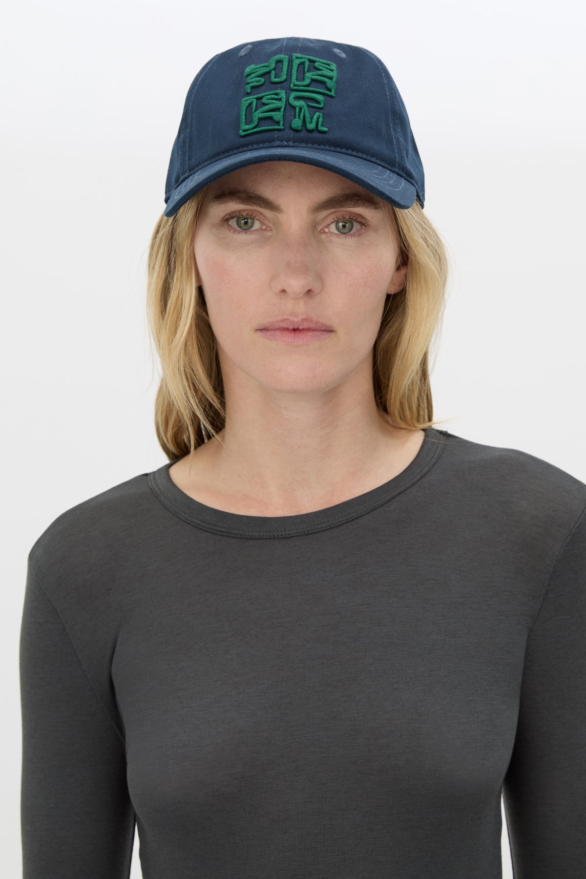 Camilla and Marc - Sonora Embroidered Logo Cap - Deep Ink