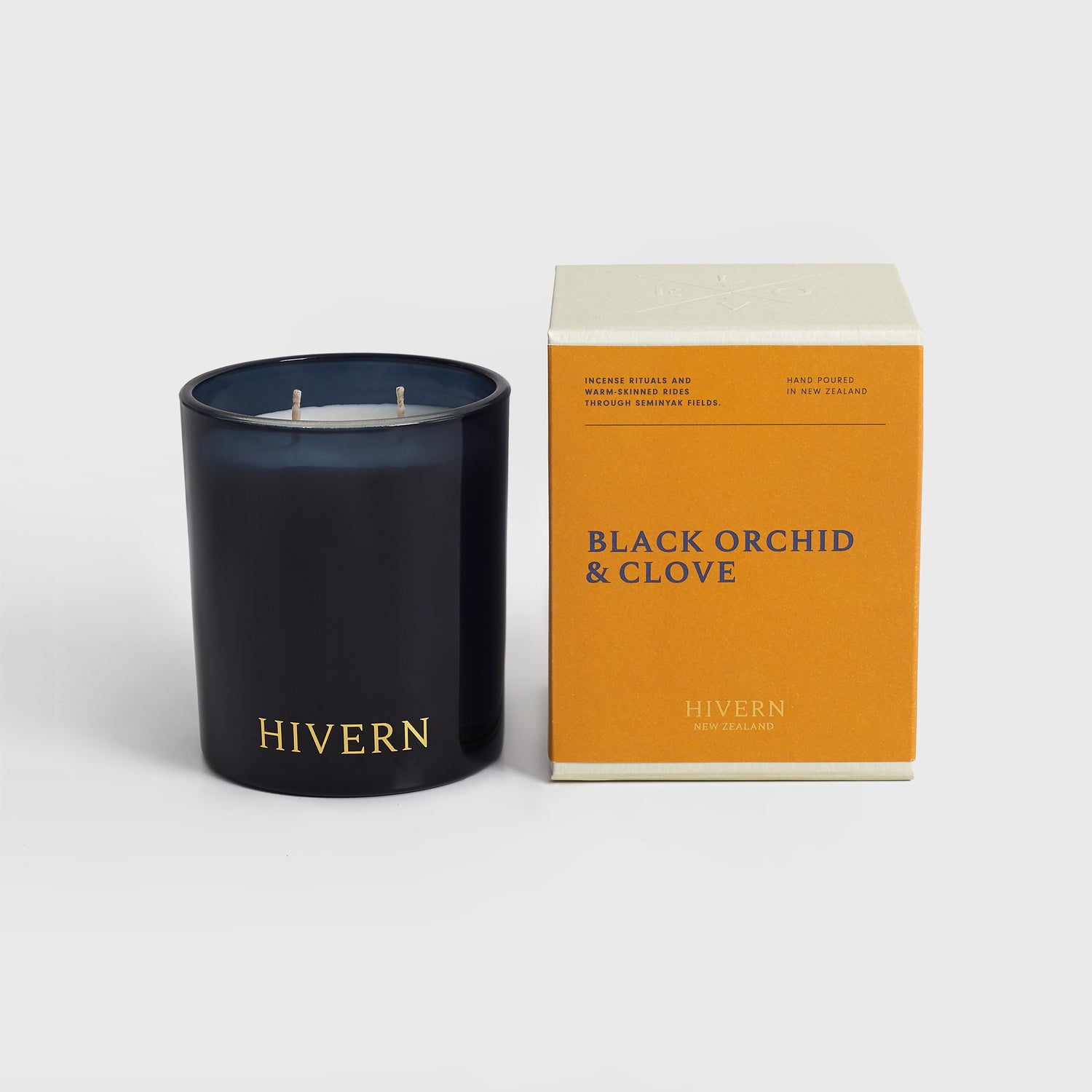 Hivern - Black Orchid &amp; Clove Candle