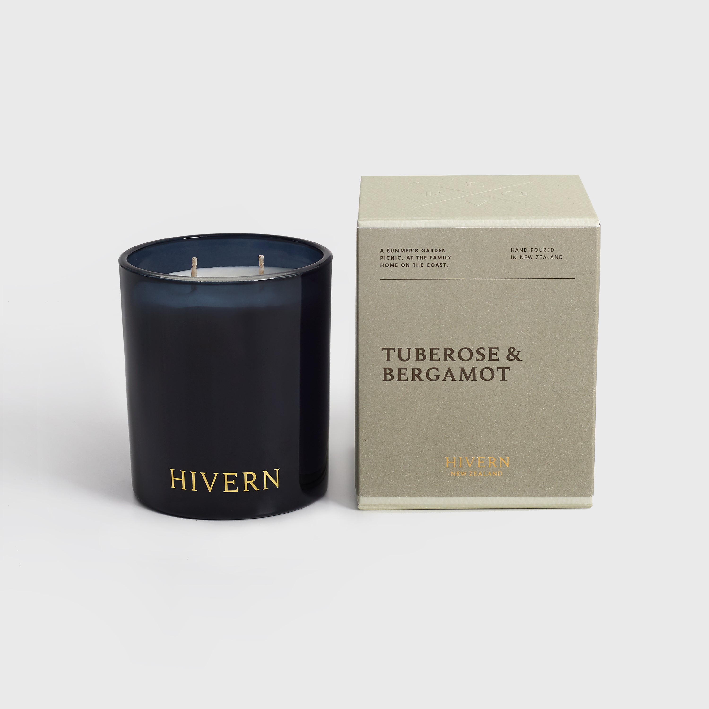 Hivern - Tuberose &amp; Bergamot Candle