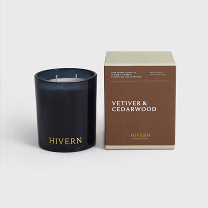 Hivern - Vetiver &amp; Cedarwood Candle