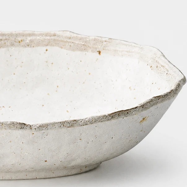 NAIBU - FLAX UNEVEN OVAL BOWL