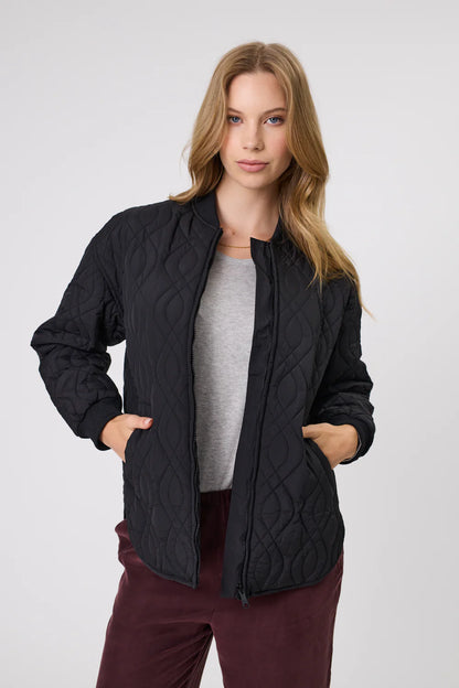 Marlow - Colorado Quilted Jacket - Black