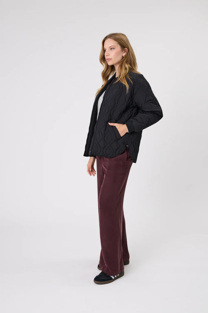 Marlow - Colorado Quilted Jacket - Black