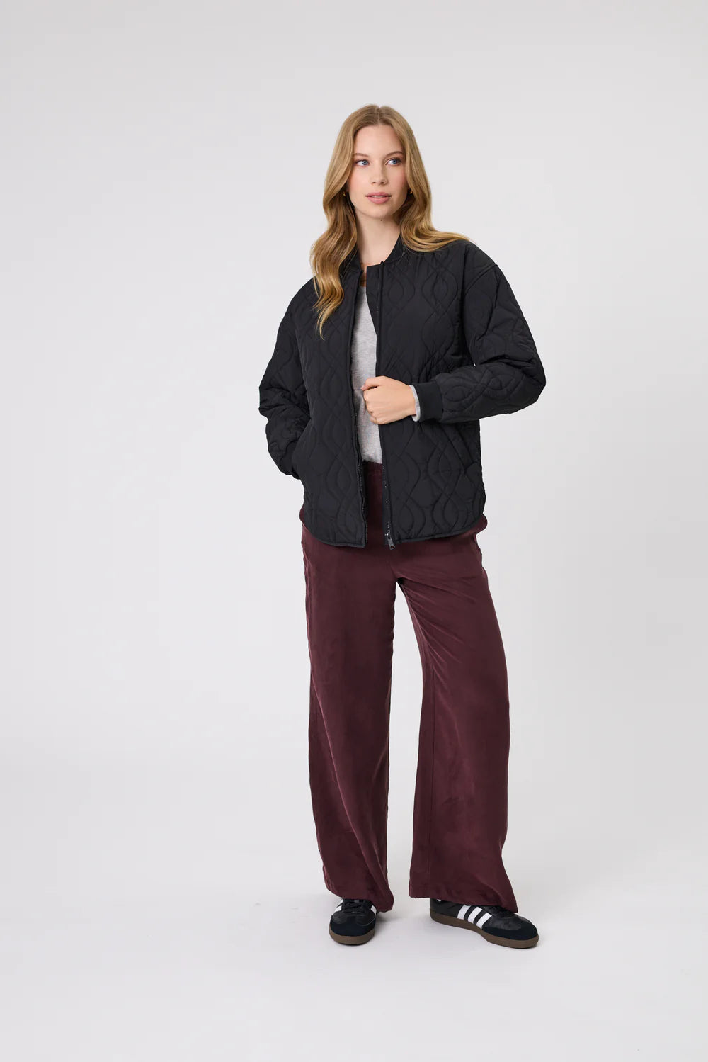 Marlow - Colorado Quilted Jacket - Black