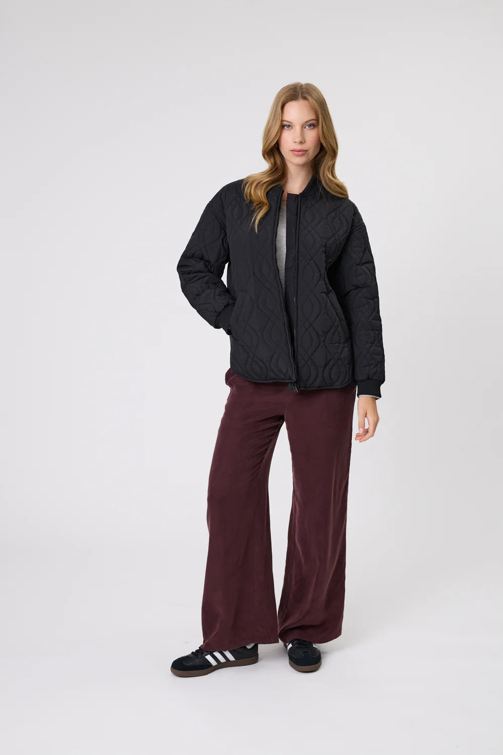 Marlow - Colorado Quilted Jacket - Black
