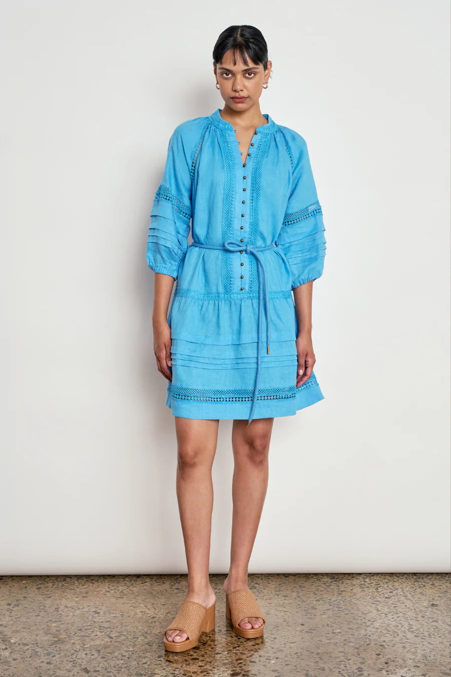ZOE KRATZMANN - JOSTLE DRESS - LAGOON